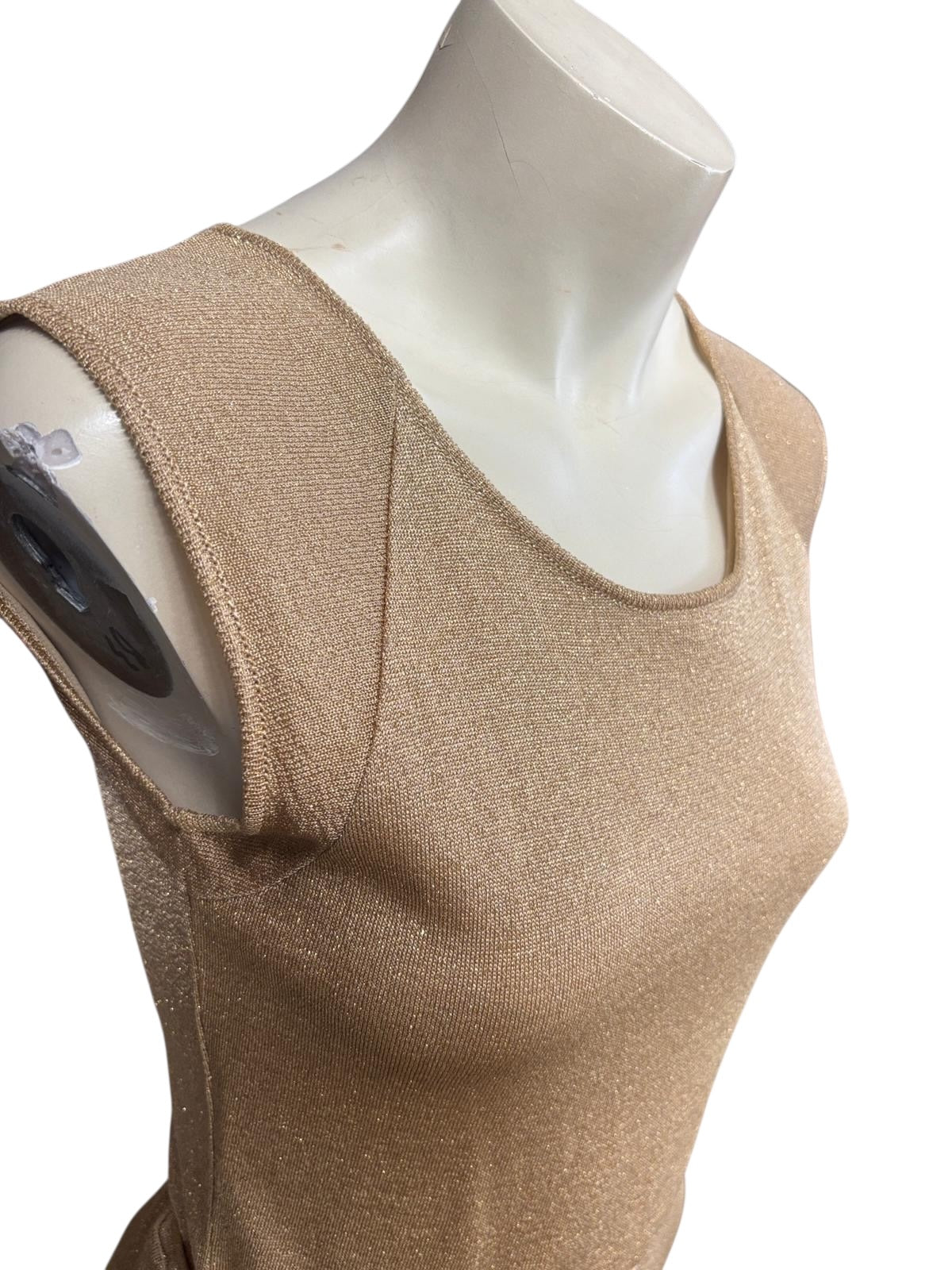 Sabatini Gold Midi Dress - 2