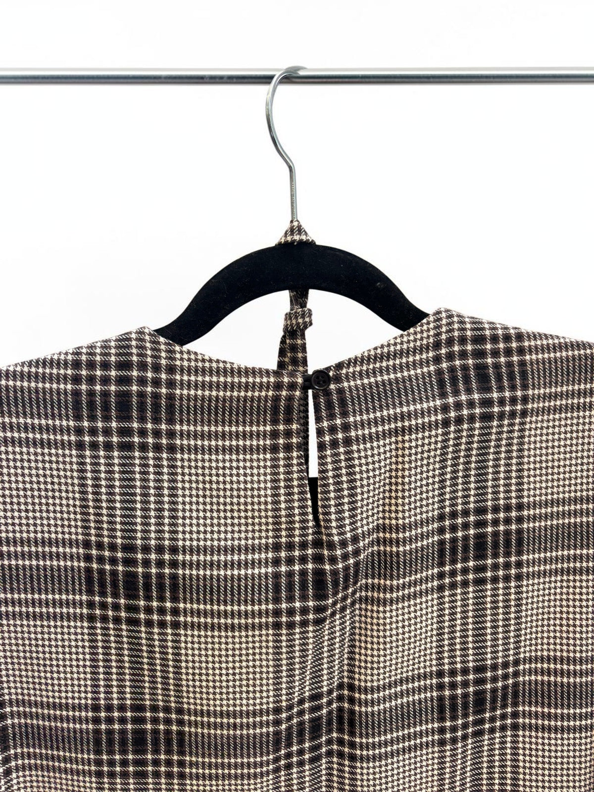 Scanlan Theodore Plaid Dress in Brown size 10