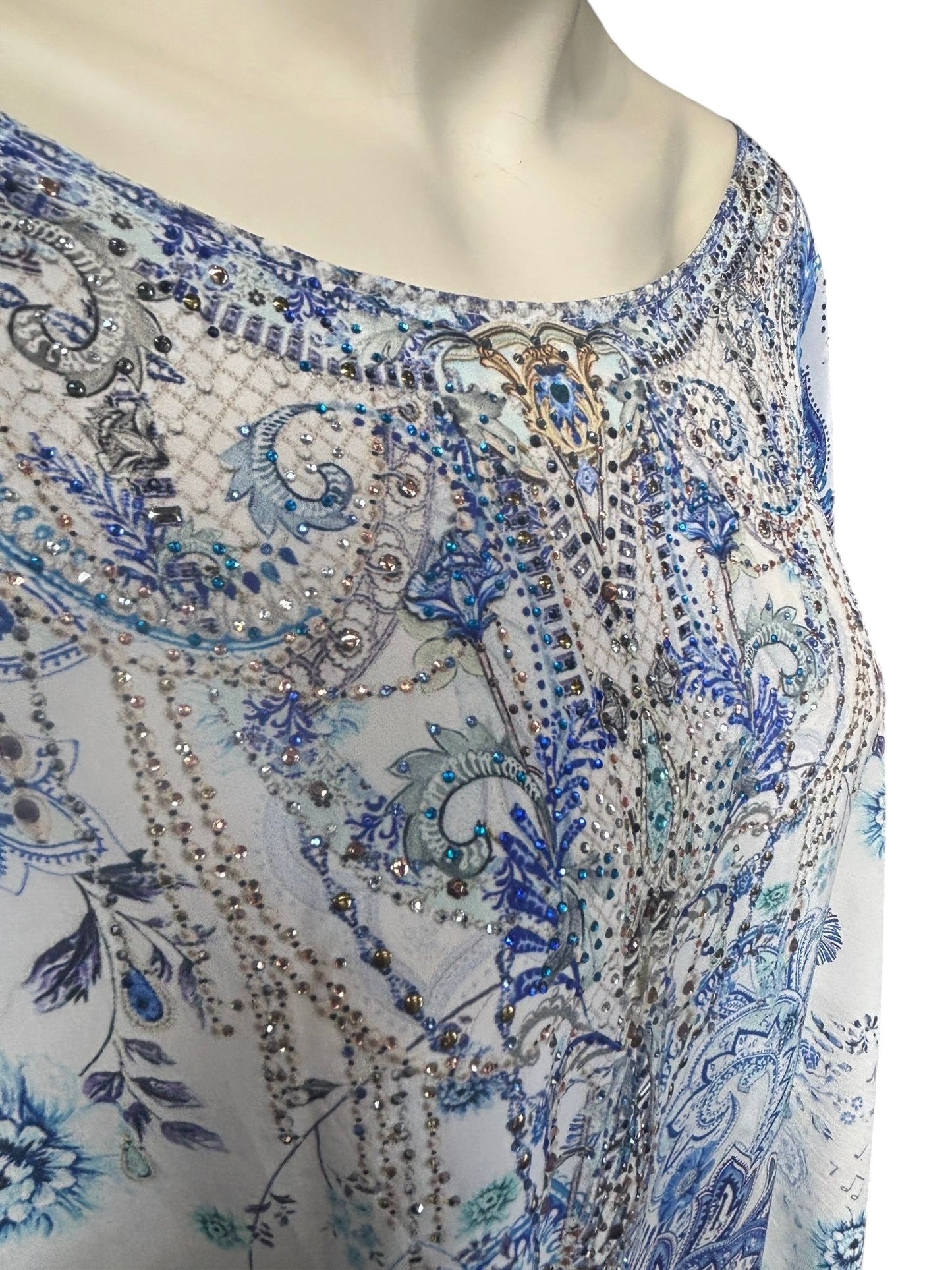Camilla scoop back hem dress- 0/S