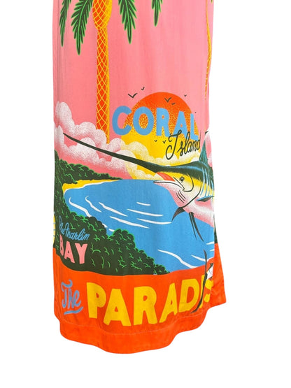 Alemais Paradiso Silk Midi Dress- Size 8-10