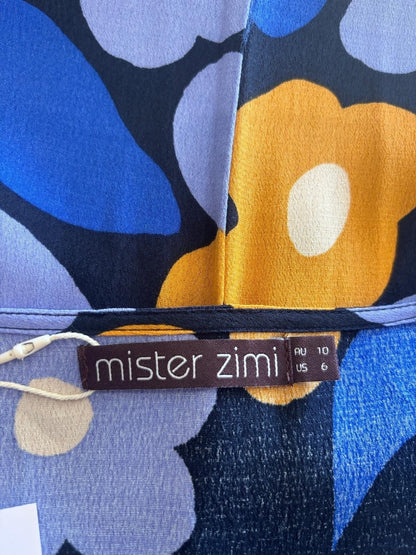 Mister Zimi Floral Multicolour Maxi Dress- 10