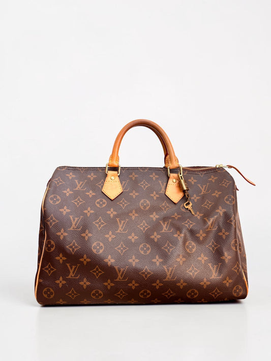 Louis Vuitton Monogram Speedy 35 Excellent Condition