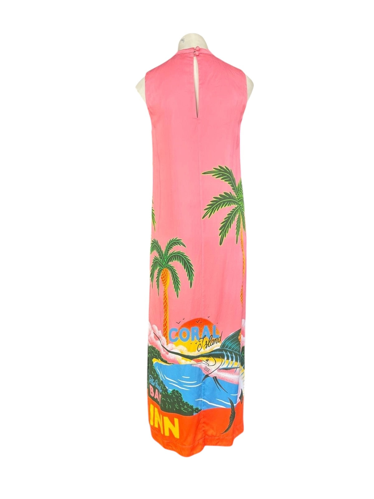Alemais Paradiso Silk Midi Dress- Size 8-10