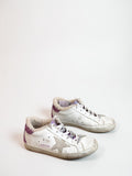 Golden Goose Superstar Shearling-Lined Sneakers in White Lavender – Size EU 38
