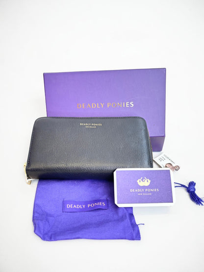 Deadly Ponies Leather Leather Wallet Brand New