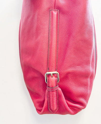 Oroton Large Red Leather Tote