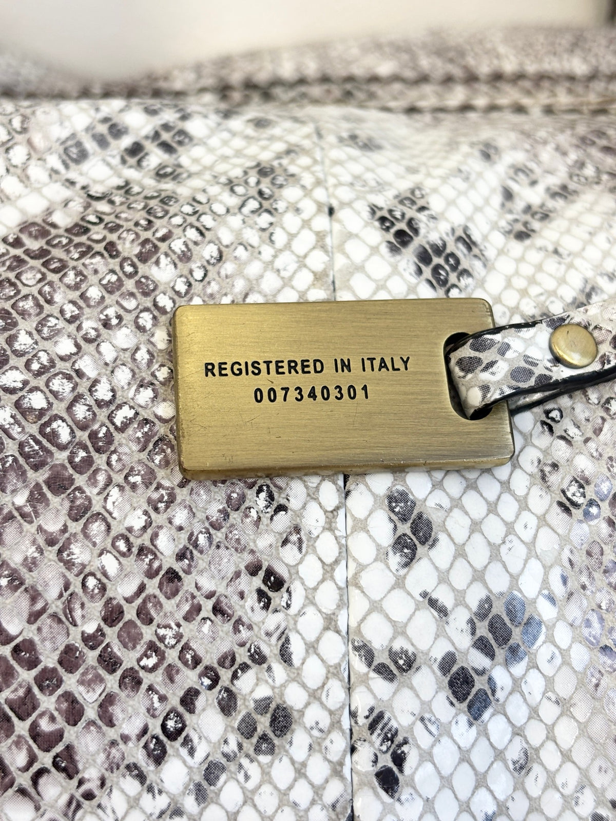 Niki Jodi Python Handbag
