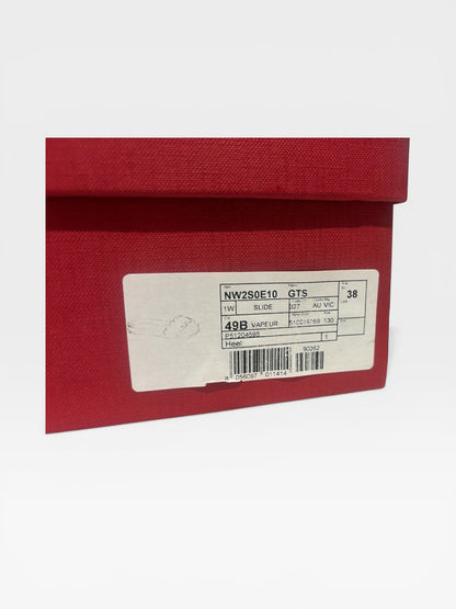 Valentino Garavani Vapeur Mink Fur Slide Sandals – 38