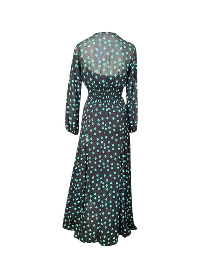 Maje Robe Noire Maxi Dress- 1
