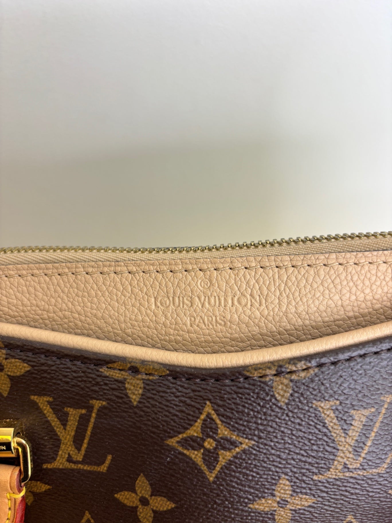 Louis Vuitton Pallas Momogram Dune full set
