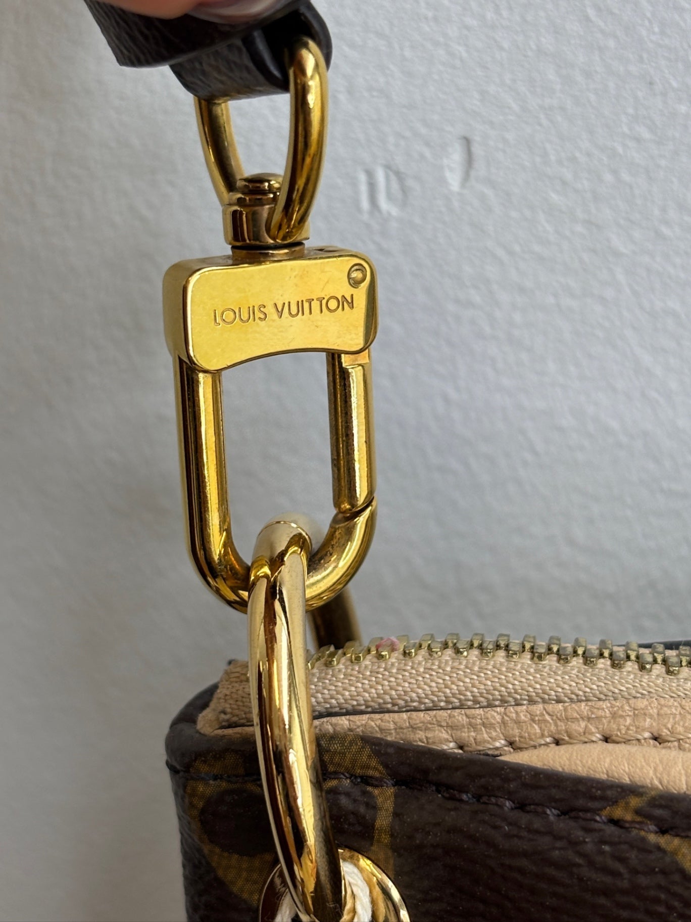 Louis Vuitton Pallas Momogram Dune full set