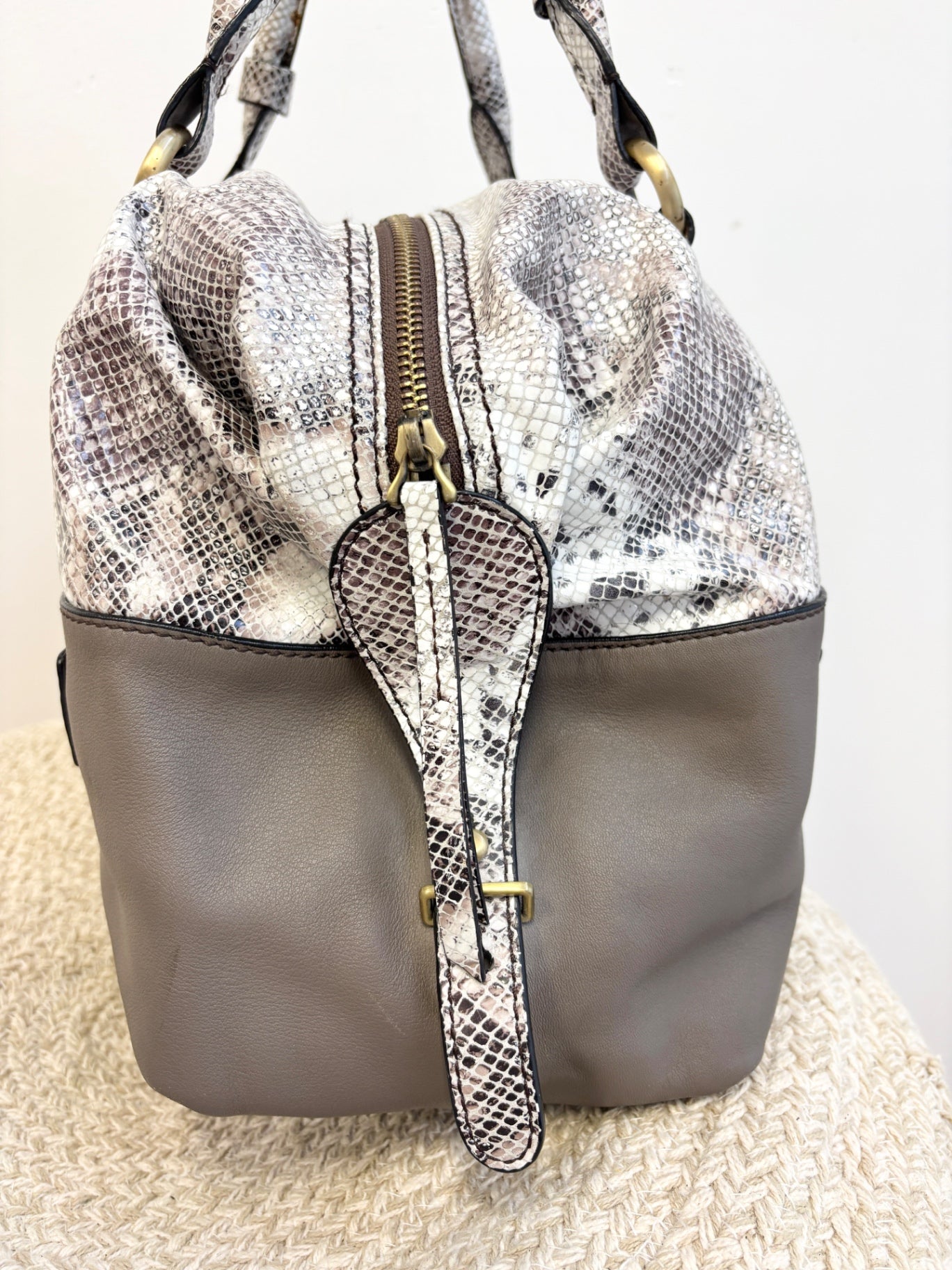 Niki Jodi Python Handbag
