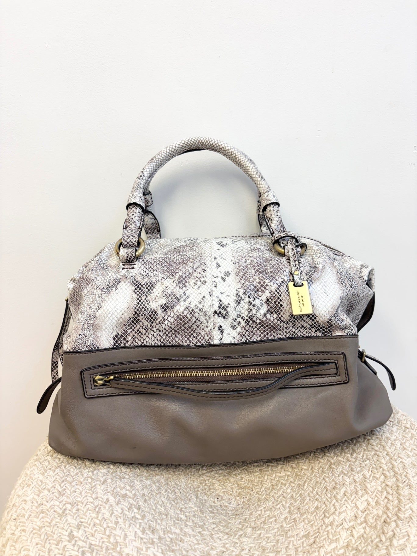 Niki Jodi Python Handbag