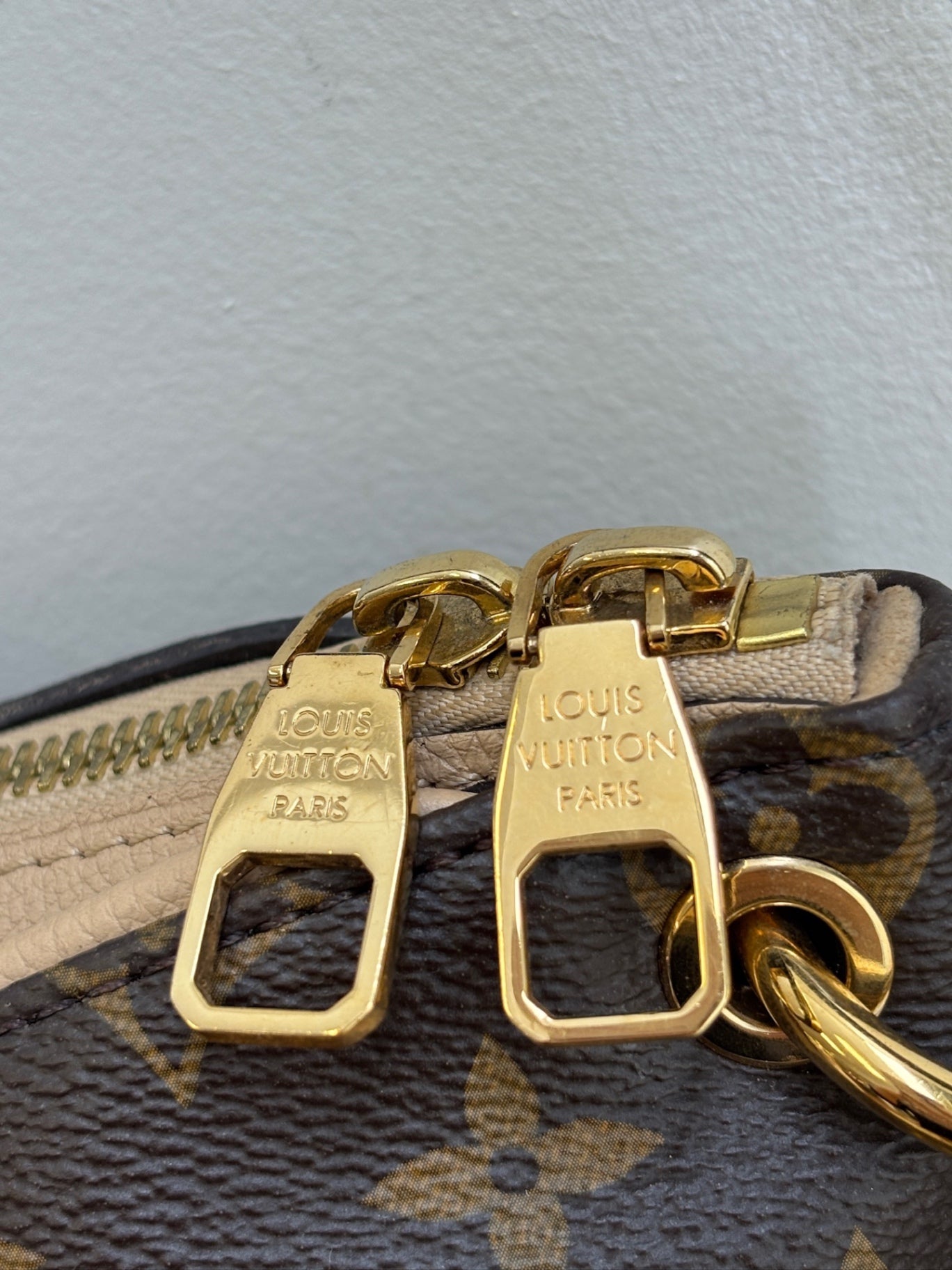 Louis Vuitton Pallas Momogram Dune full set