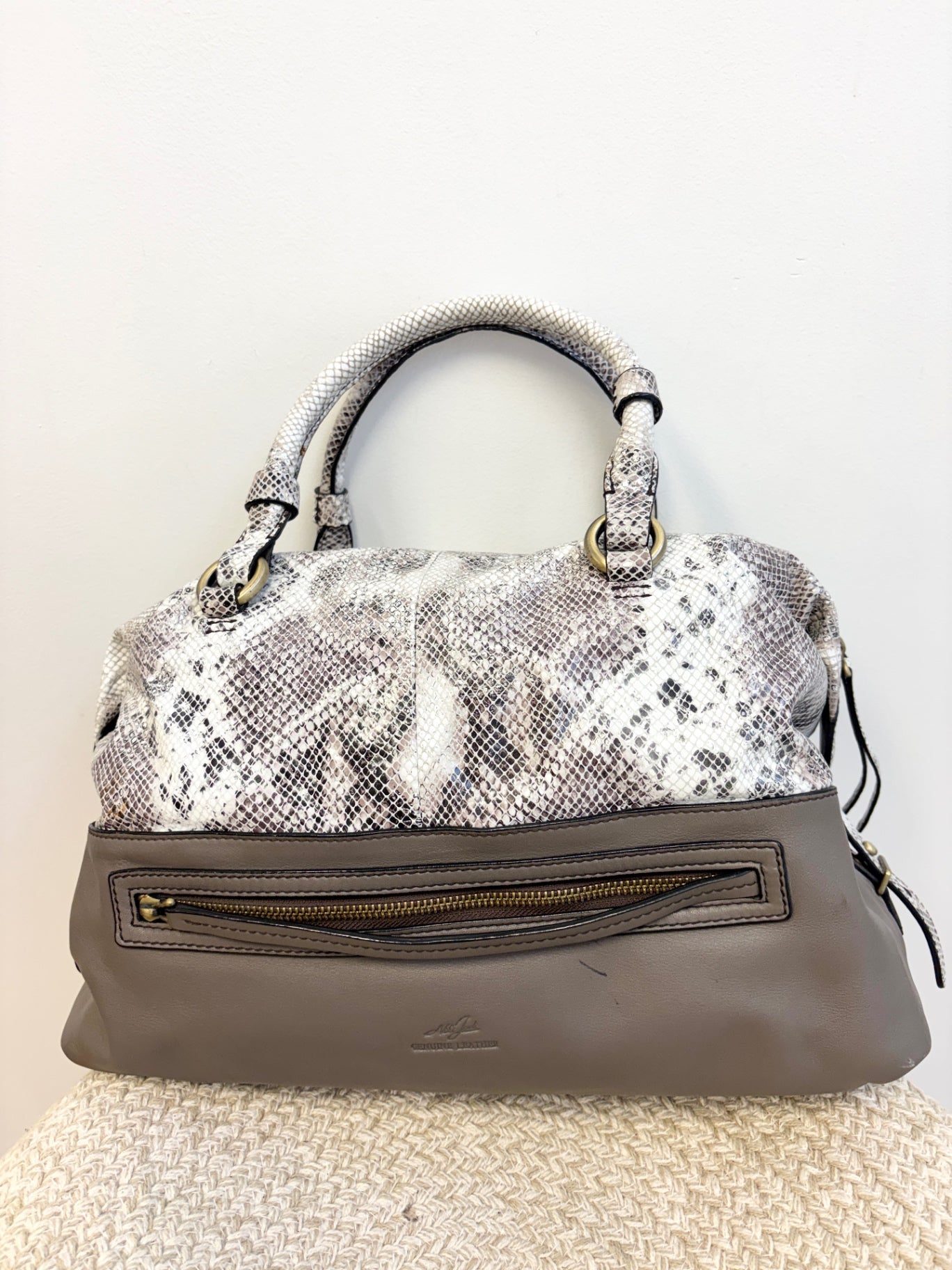 Niki Jodi Python Handbag