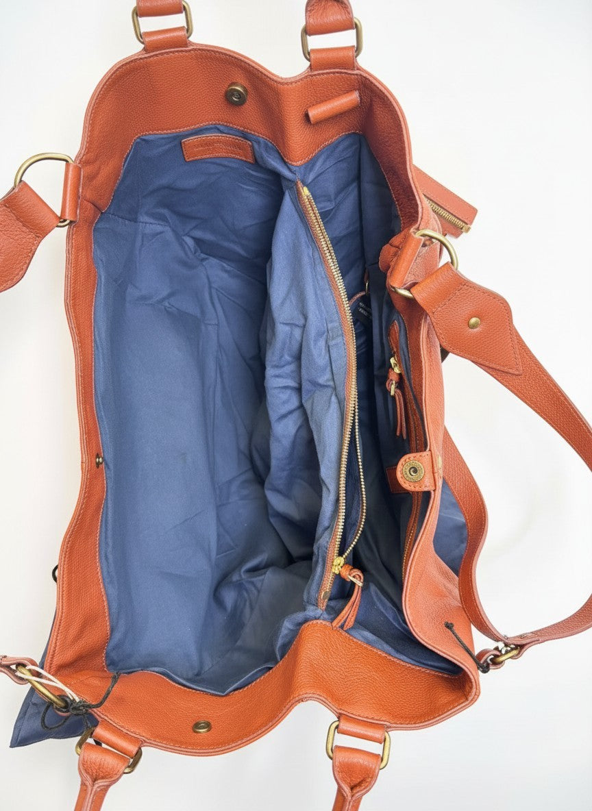 Jérôme Dreyfuss Etienne Tote — Cognac Leather