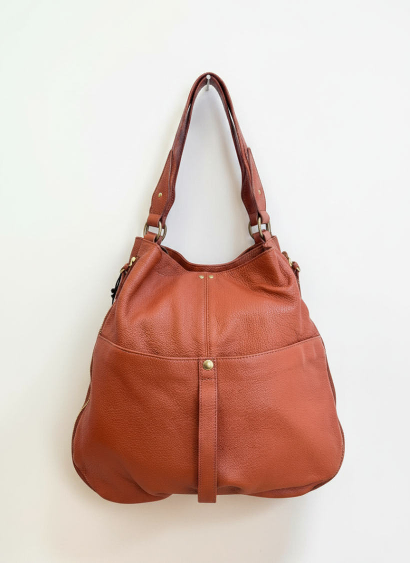 Jérôme Dreyfuss Etienne Tote — Cognac Leather