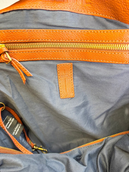 Jérôme Dreyfuss Etienne Tote — Cognac Leather