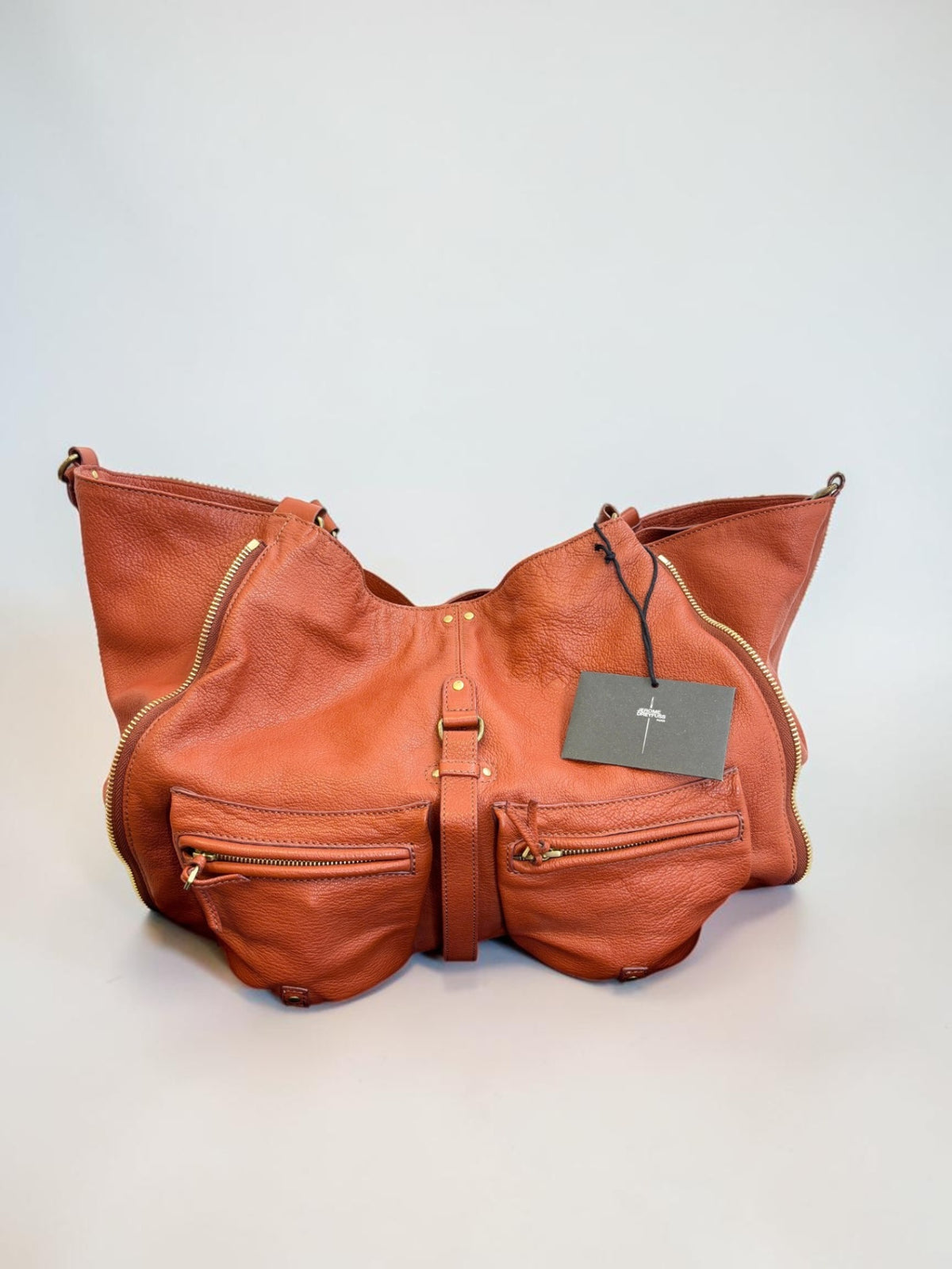 Jérôme Dreyfuss Etienne Tote — Cognac Leather