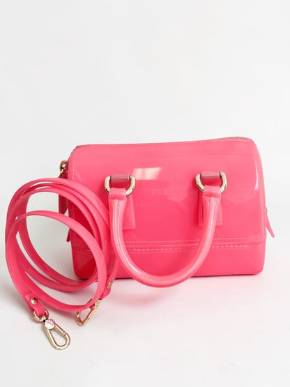 Furla Candy Boston Bag – Bubblegum Pink