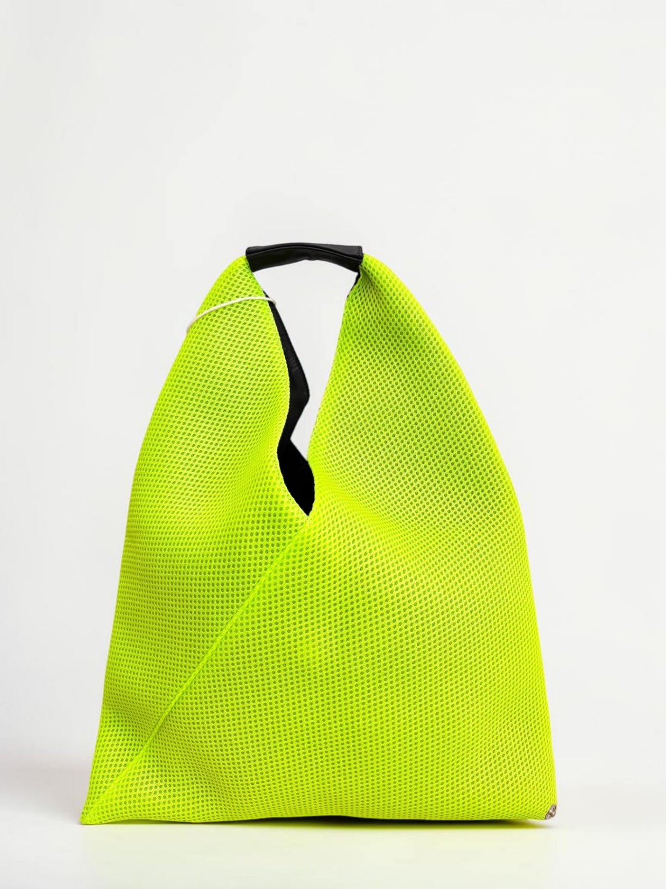 MM6 Maison Margiela Japanese Tote — Neon Mesh Triangle Bag