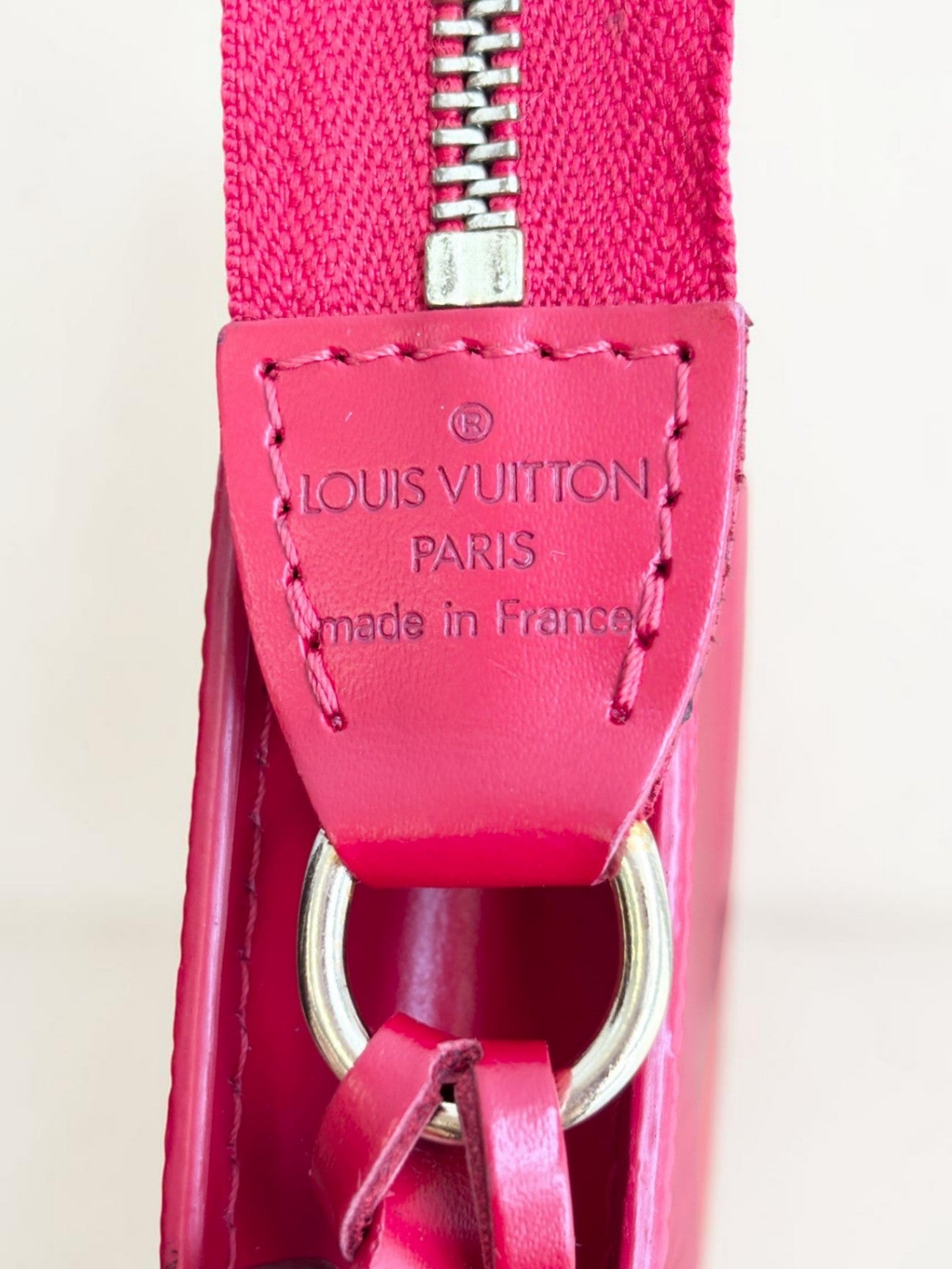 Louis Vuitton Pochette Accessoires — Red Epi Leather