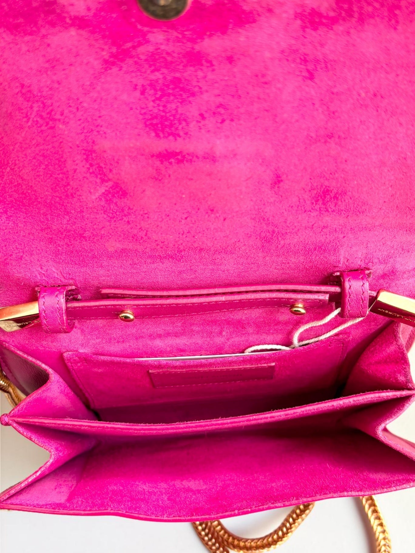 Saint Laurent Chyc Mini Crossbody Red Rose