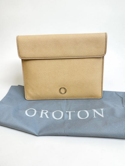Oroton Saffiano Laeather Clutch