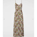 Scanlan Theodore Slip Silk Dress Paisley Scarf Print 6 RRP $850