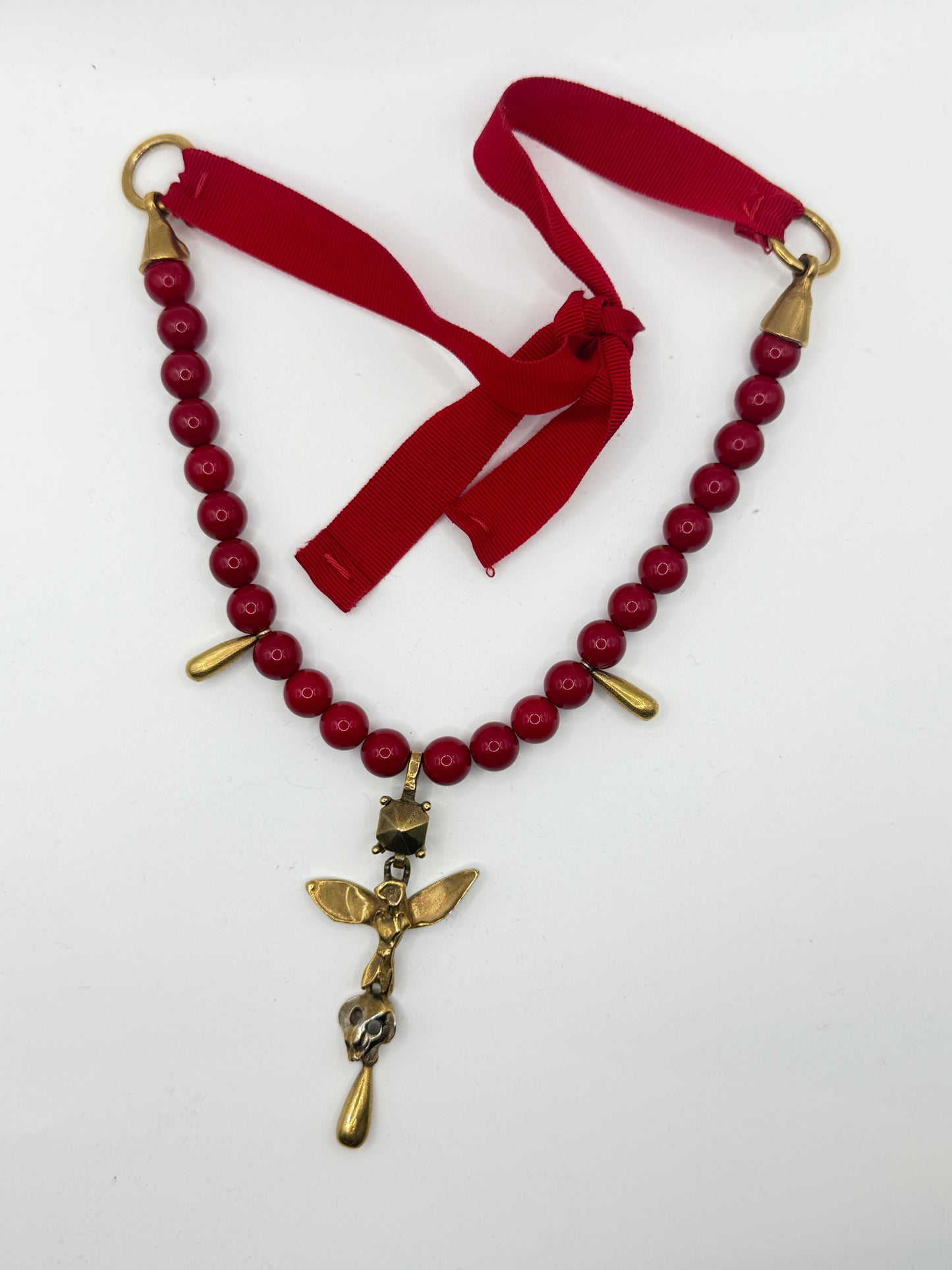 Valentino Garavani Ceramic Necklace + Box