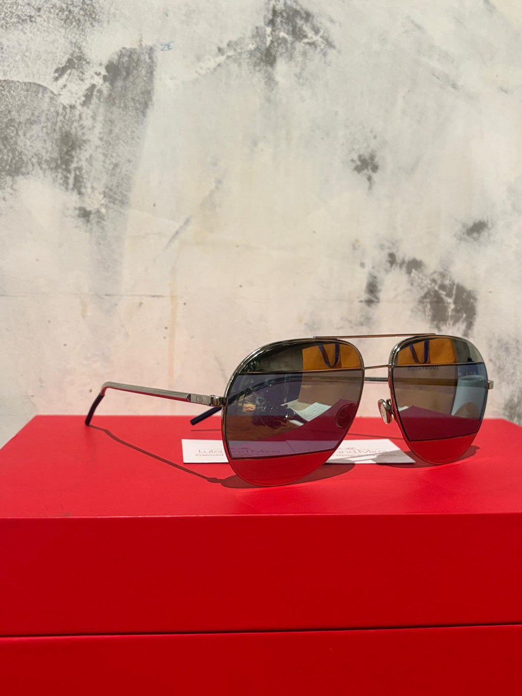 Dior Split Aviator Sunglasses