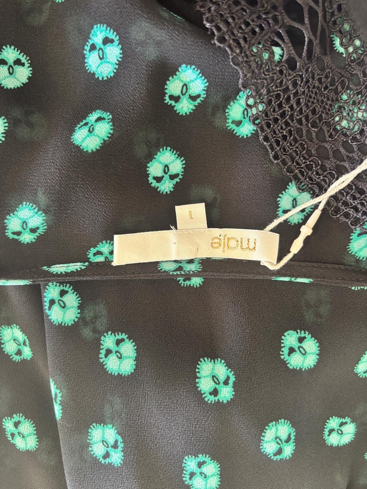 Maje Robe Noire Maxi Dress- 1