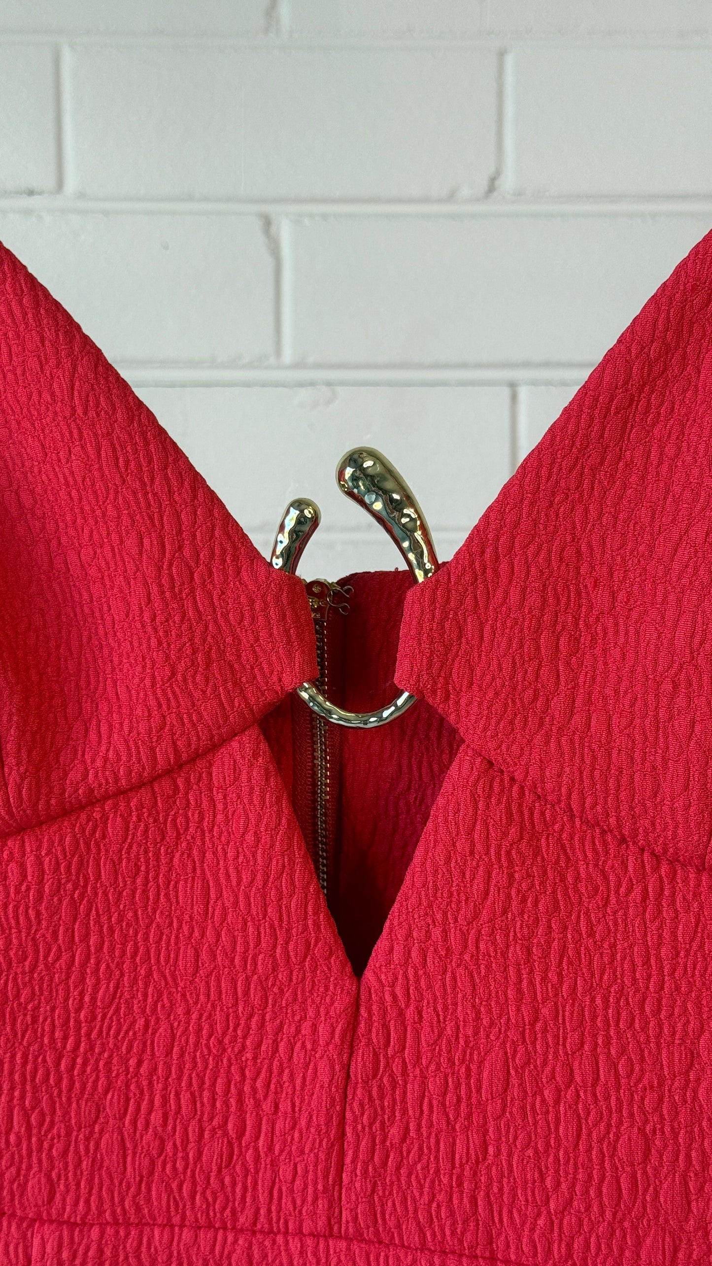 Rebecca Vallance Romy Mini Dress Red Size 8 – Like New Cocktail Party Designer