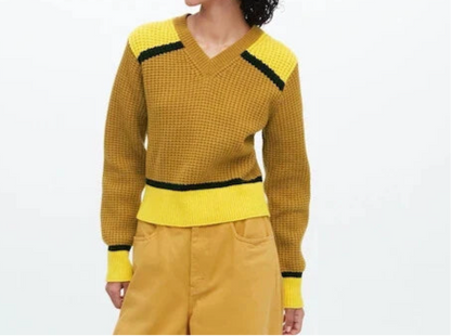 MARNI Popcorn V Neck Jumper