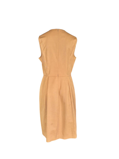 Moschino Cheap Chic Dress Orange Fit Flare Midi Dress | Designer Classic - 40