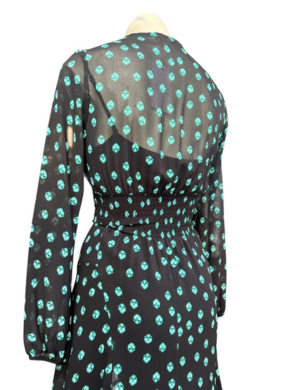 Maje Robe Noire Maxi Dress- 1