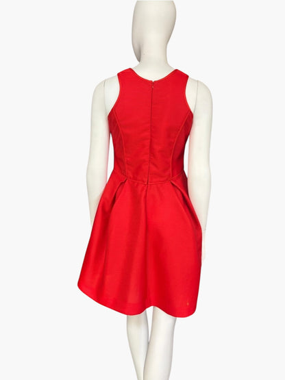 Maje Mini Red Dress- 2/M