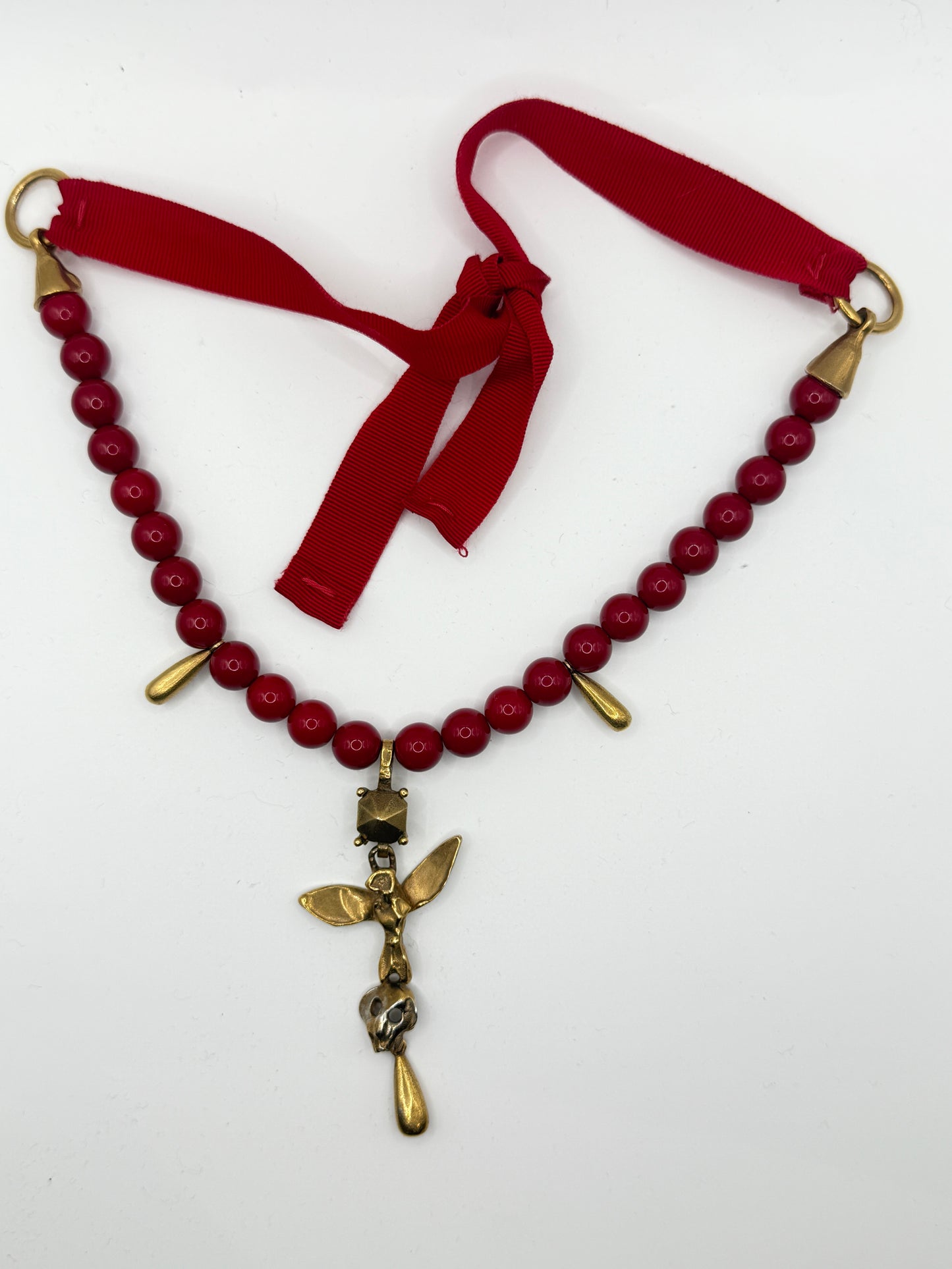 Valentino Garavani Ceramic Necklace + Box