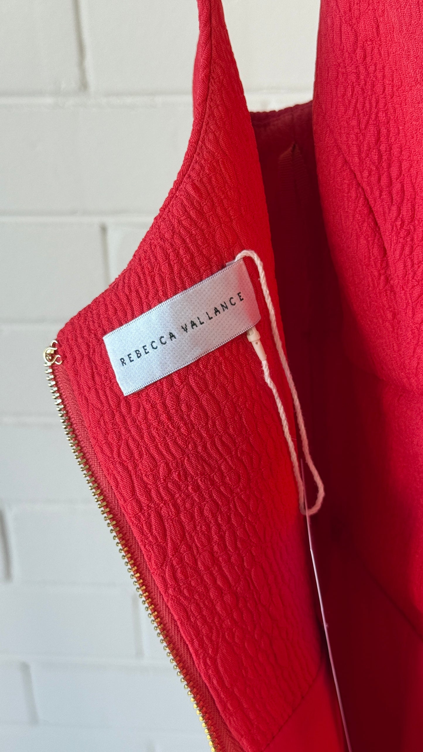 Rebecca Vallance Romy Mini Dress Red Size 8 – Like New Cocktail Party Designer