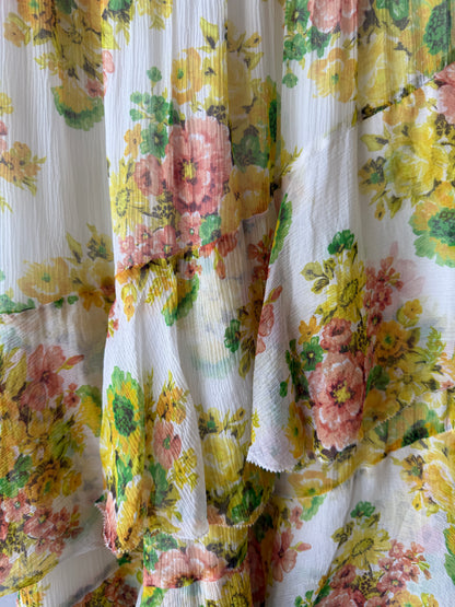 Zimmerman Golden Surfer Tiered Skirt- 0