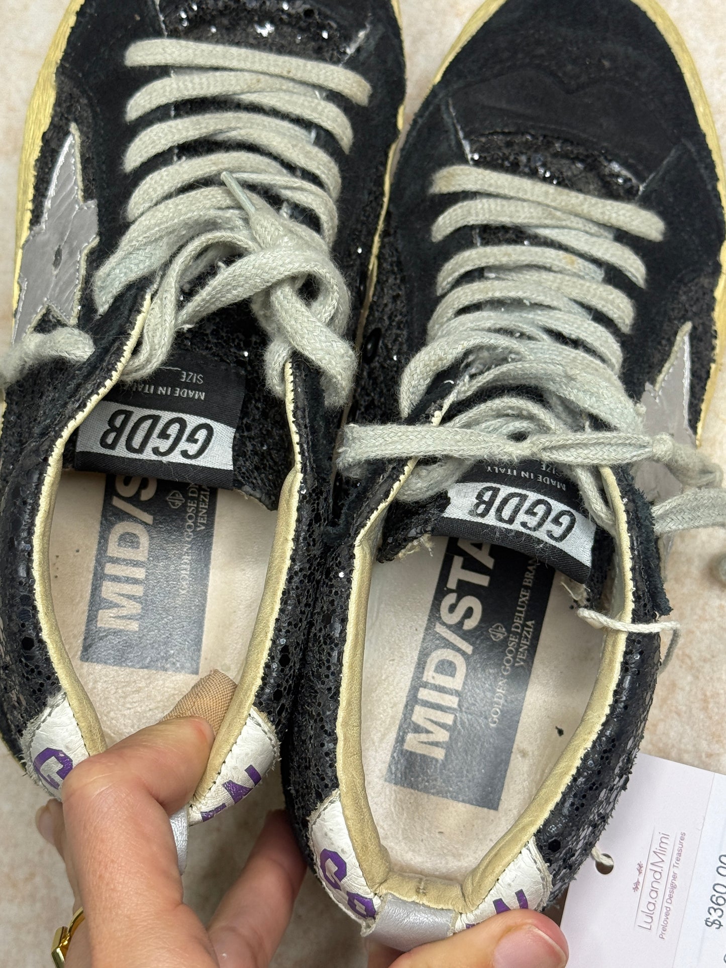 Golden Goose Deluxe Brand High Top Sneakers
