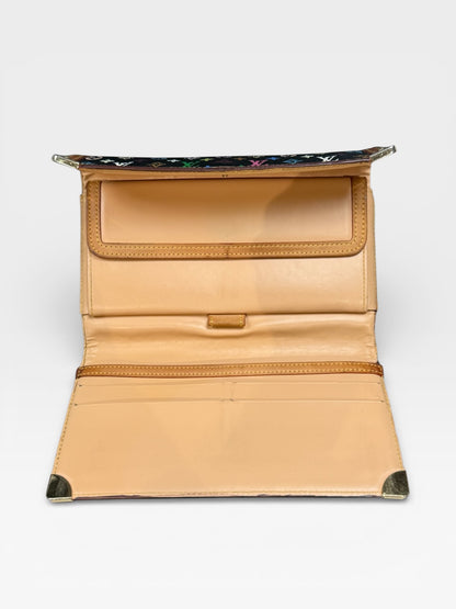 Luxurious Louis Vuitton Tasaki Murakami Tressor Wallet - Meticulously Maintained