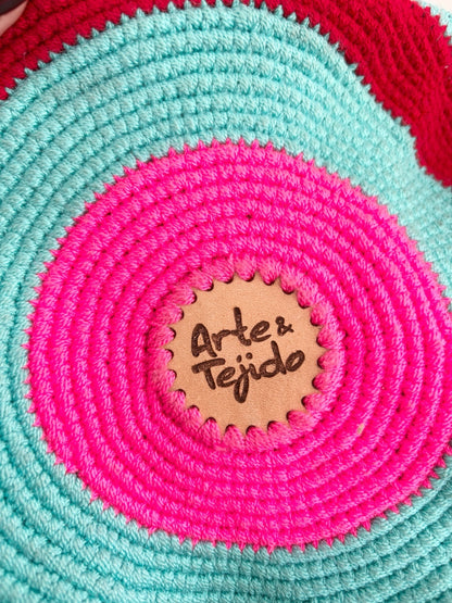 Frida Kahlo Wayuu Mochila bag