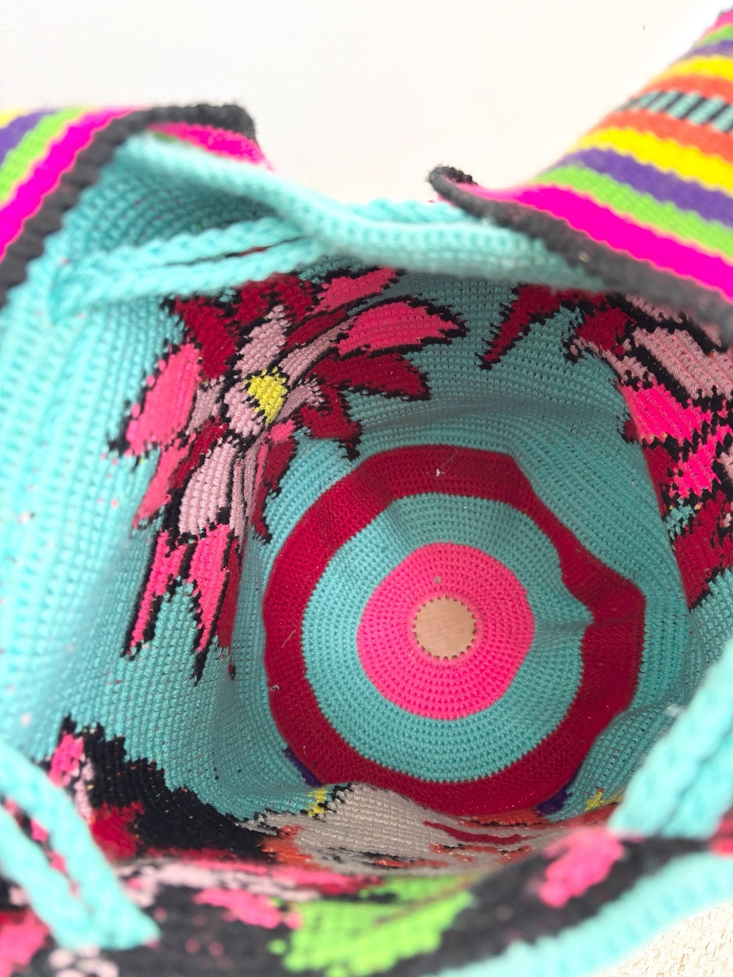 Frida Kahlo Wayuu Mochila bag