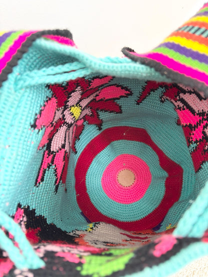 Frida Kahlo Wayuu Mochila bag