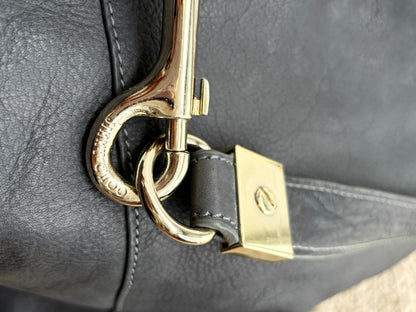 Jimmy Choo Large Grey Leather Tote