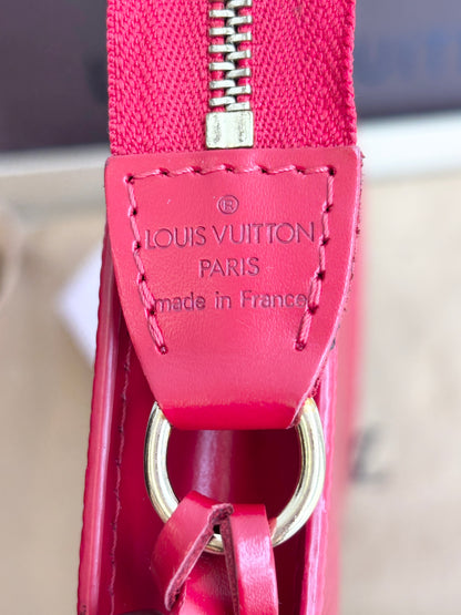 Louis Vuitton Red Epi Pochette