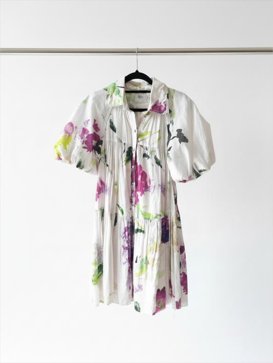 Aje Pablo Smock Floral Dress — 6