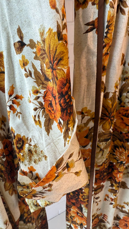 Alemais Floral Silk Set Derby Shirt size 10 & Pant size 6