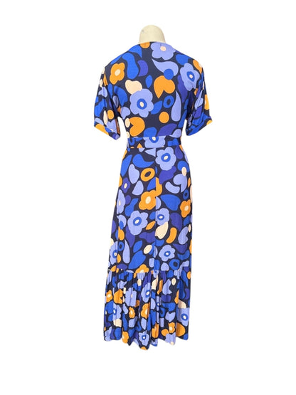 Mister Zimi Floral Multicolour Maxi Dress- 10